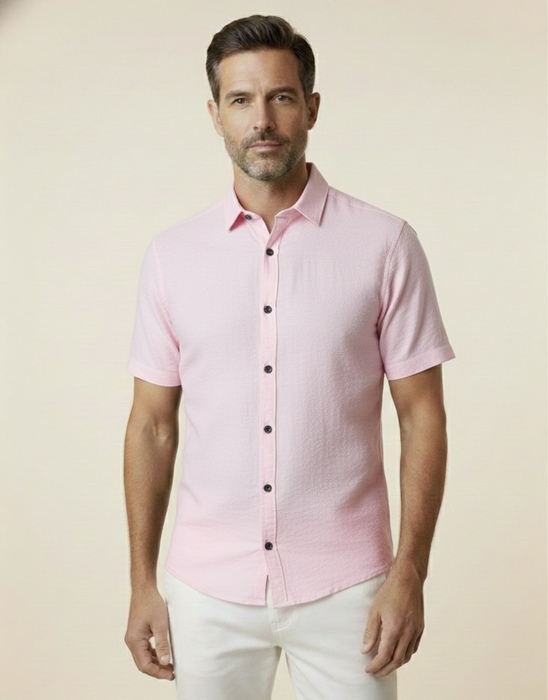CAMISA MANGAS CORTA PINK