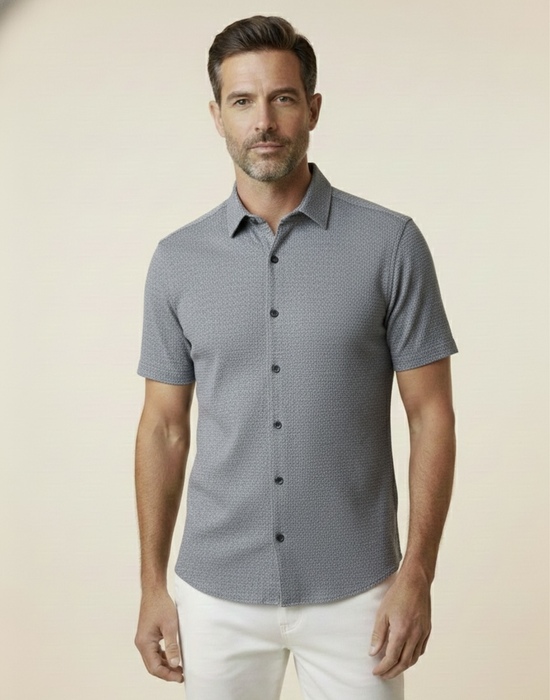 CAMISA MANGAS CORTA GREY